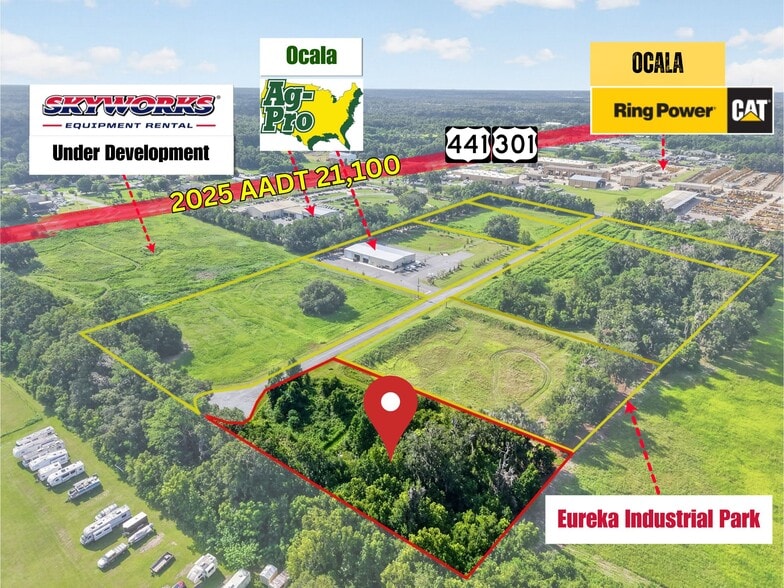 0 NW 18th Ave, Ocala, FL for sale - Aerial - Image 1 of 33