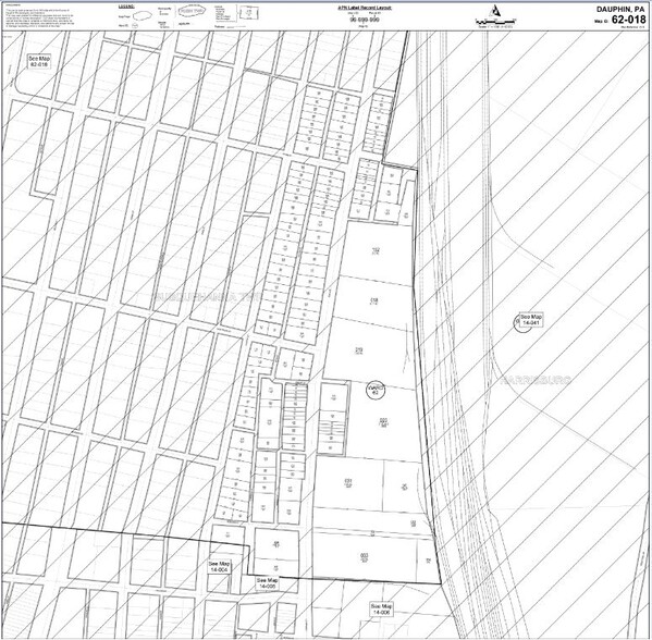 3303-3307 N 6th St, Harrisburg, PA for lease - Plat Map - Image 2 of 4