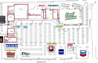 4006-4794 Manzanita Ave, Carmichael, CA for lease Site Plan- Image 1 of 1