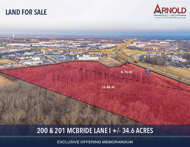 Plus de détails pour 200 McBride Lane, Paducah, KY - Terrain à vendre