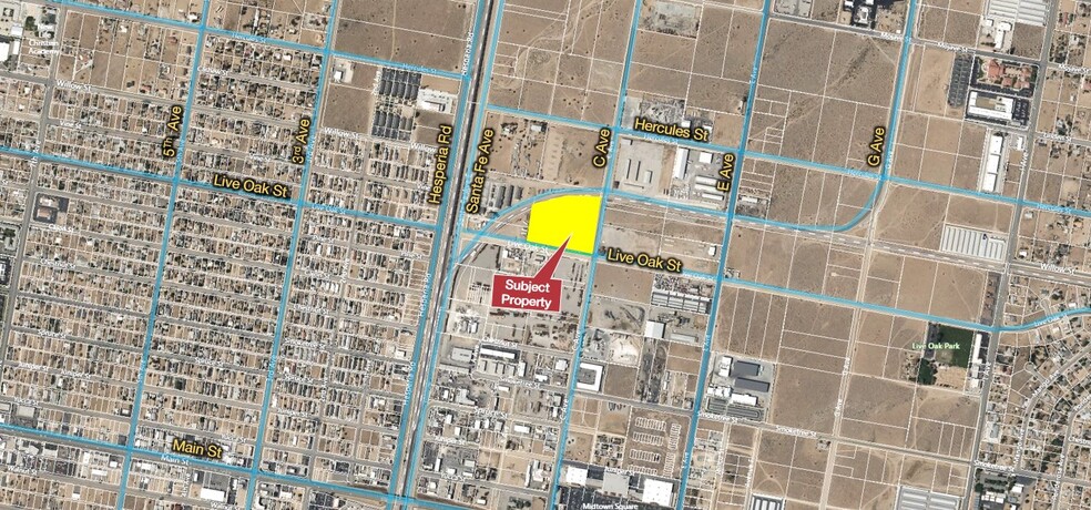 Live Oak St, Hesperia, CA for sale - Primary Photo - Image 1 of 2