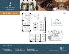 2 Alhambra Plz, Coral Gables, FL for lease Site Plan- Image 1 of 2