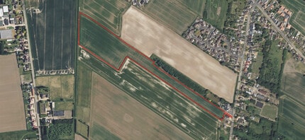 112 Westfields, Tilney All Saints, NFK - Aérien  Vue de la carte