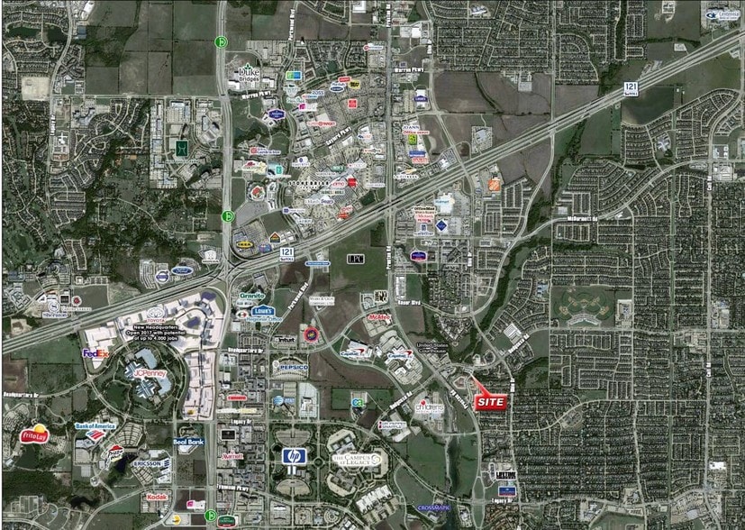 4865 Hedgcoxe Rd, Plano, TX for lease - Aerial - Image 2 of 64