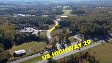 Ewing Dr, Rustburg, VA - AÉRIEN  Vue de la carte