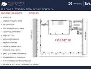 Palomino Ranch, Norco, CA à louer Plan de site- Image 1 de 2