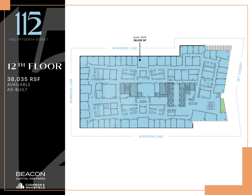 1152 15th St NW, Washington, DC for lease Floor Plan- Image 1 of 1