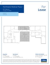 800 Peakwood Dr, Houston, TX à louer Plan d’étage- Image 1 de 1