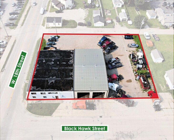 170 W 18th St, Waterloo, IA à louer - Aérien - Image 3 de 6
