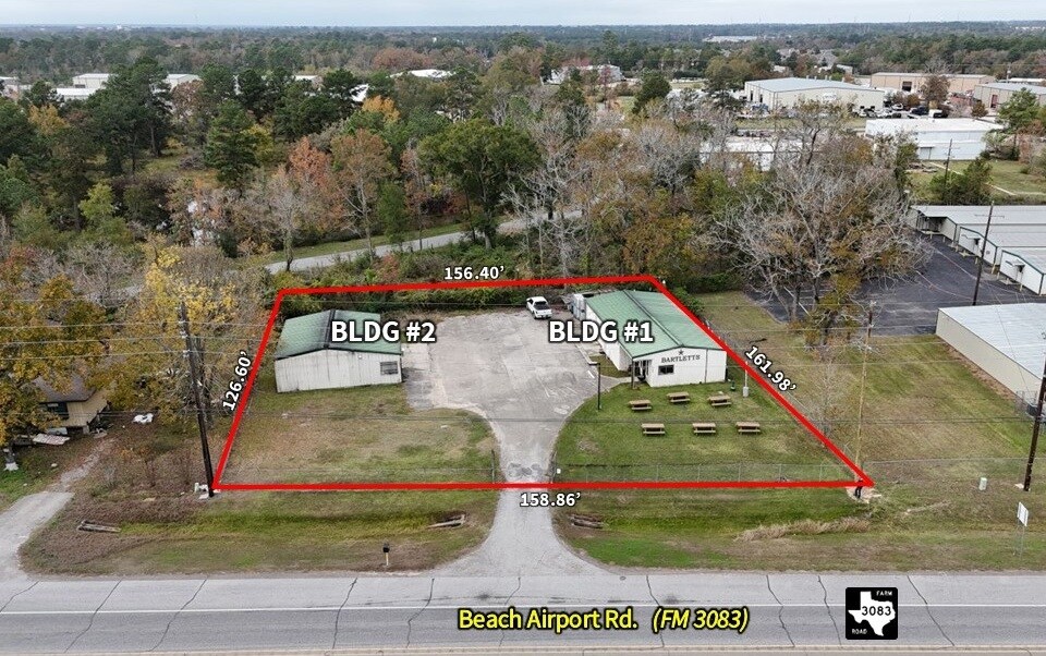 1303 Beach Airport Rd, Conroe, TX à vendre Aérien- Image 1 de 12