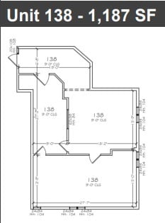 1190 S Bascom Ave, San Jose, CA for lease Floor Plan- Image 1 of 1