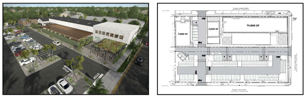 1701 W Cass St, Tampa, FL for lease - Site Plan - Image 3 of 7