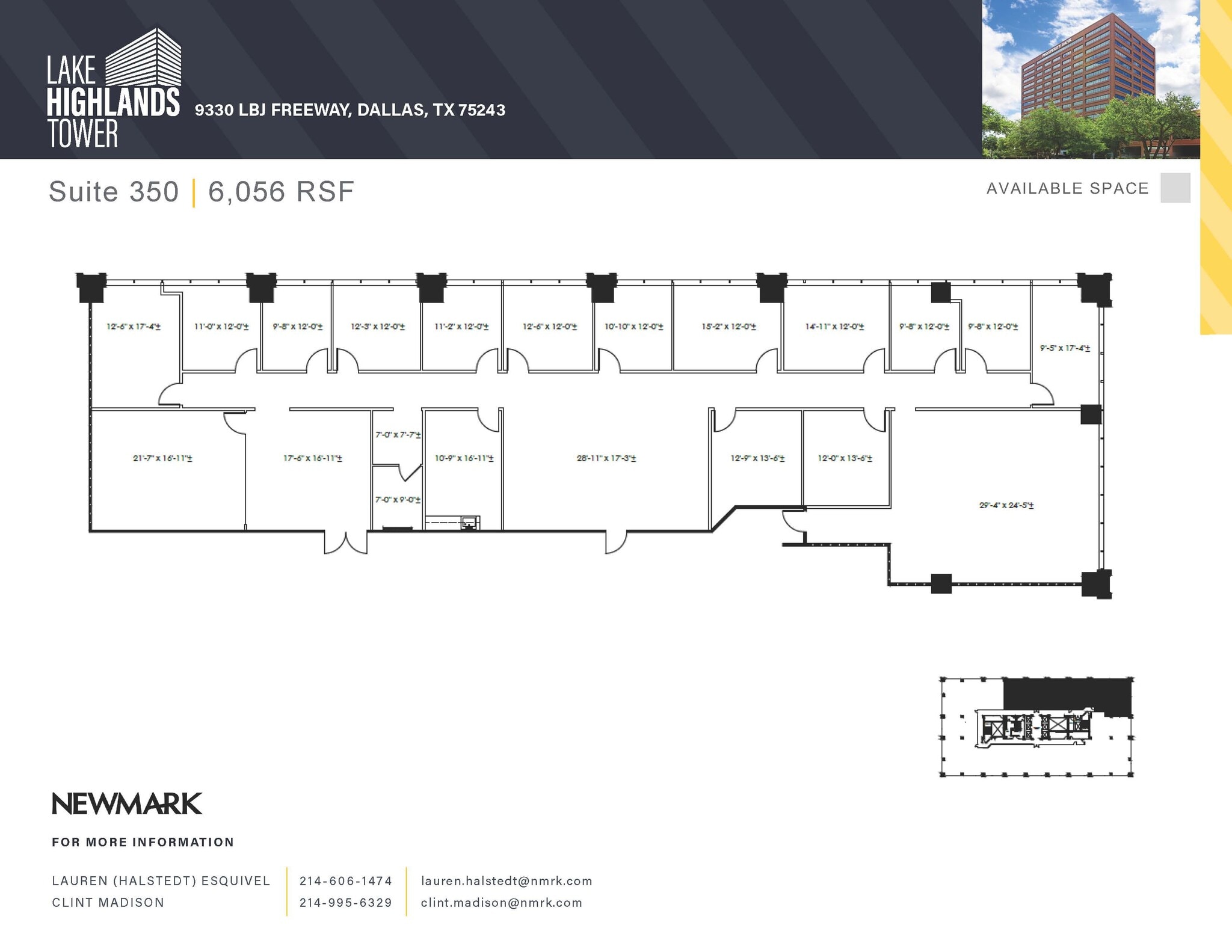 9330 Lyndon B Johnson Fwy, Dallas, TX à vendre Plan d’étage- Image 1 de 1