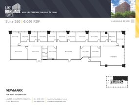 9330 Lyndon B Johnson Fwy, Dallas, TX à vendre Plan d’étage- Image 1 de 1