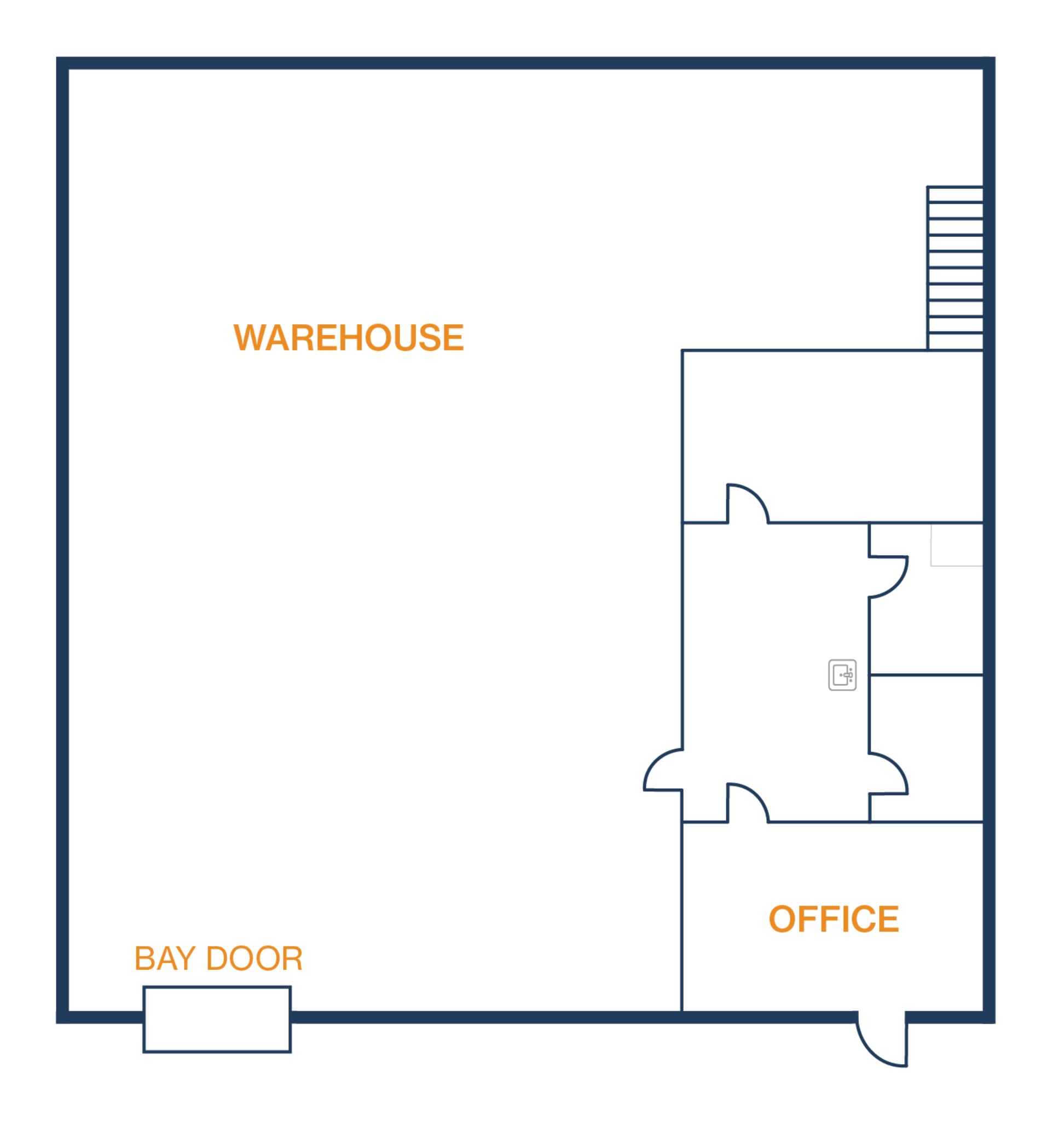 8807-8815 Emmott Rd, Houston, TX à louer Plan d’étage- Image 1 de 1