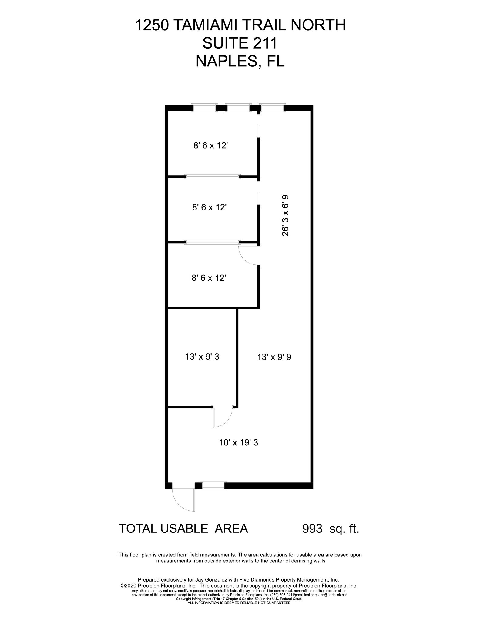 1250 9th St N, Naples, FL for lease Site Plan- Image 1 of 1