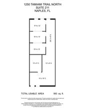 1250 9th St N, Naples, FL for lease Site Plan- Image 1 of 1