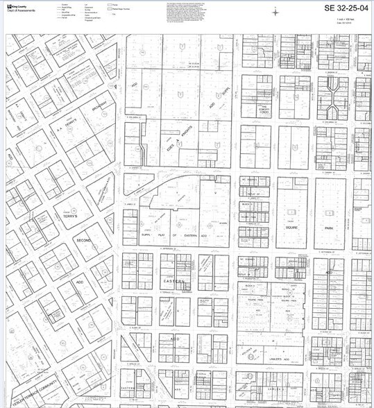 452 12th Ave S, Seattle, WA à louer - Plan cadastral - Image 2 de 2