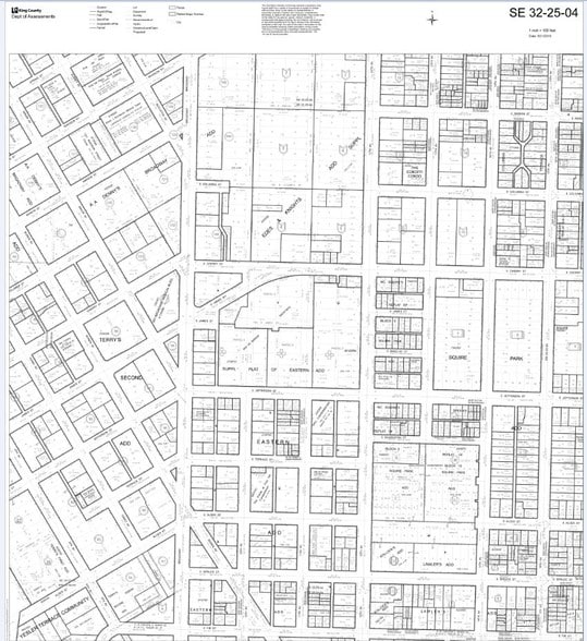 452 12th Ave S, Seattle, WA for lease - Plat Map - Image 2 of 2