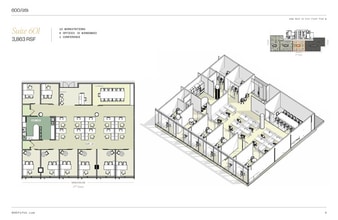 600 5th St NW, Washington, DC à louer Plan d’étage- Image 1 de 1