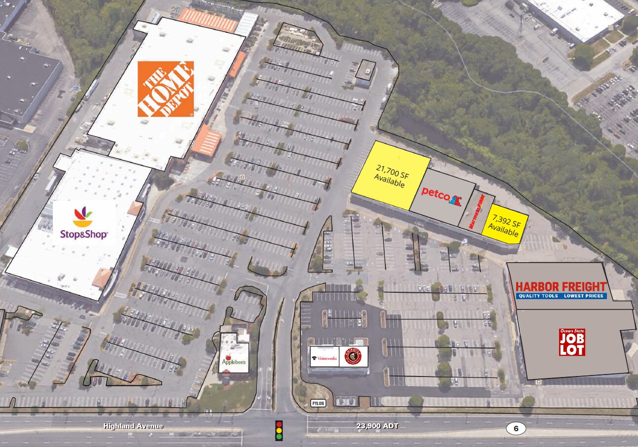 35-125 Highland Ave, Seekonk, MA for lease Building Photo- Image 1 of 3