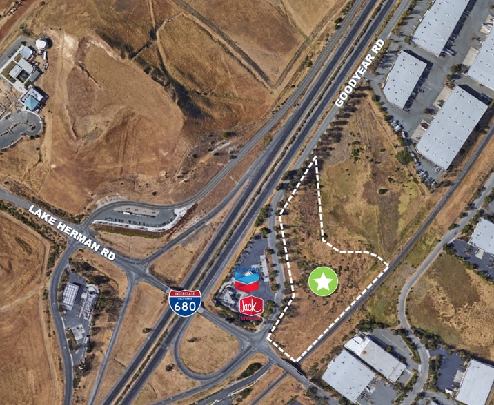 Highway 680, Benicia, CA à vendre - Aérien - Image 1 de 2