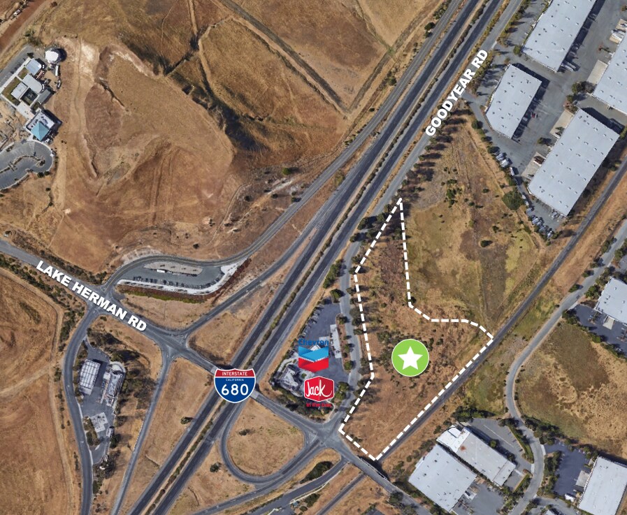 Highway 680, Benicia, CA à vendre Aérien- Image 1 de 3