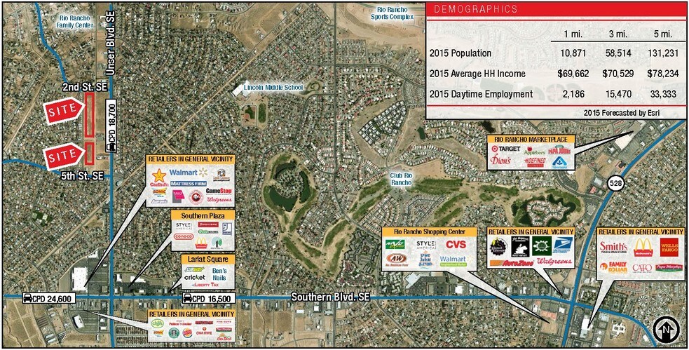 User Blvd SE & 5th St SE, Rio Rancho, NM for sale - Building Photo - Image 2 of 2