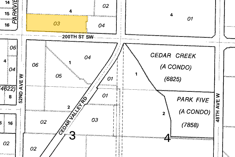 5105 200th St SW, Lynnwood, WA à vendre - Plan cadastral - Image 3 de 23