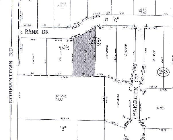 25111 Ramm Dr, Naperville, IL for lease - Plat Map - Image 2 of 2