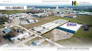 1818 S Division St, Blytheville, AR - Aérien  Vue de la carte - Image1