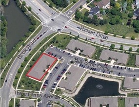 1891 Bay Scott Cir, Naperville, IL - AERIAL map view