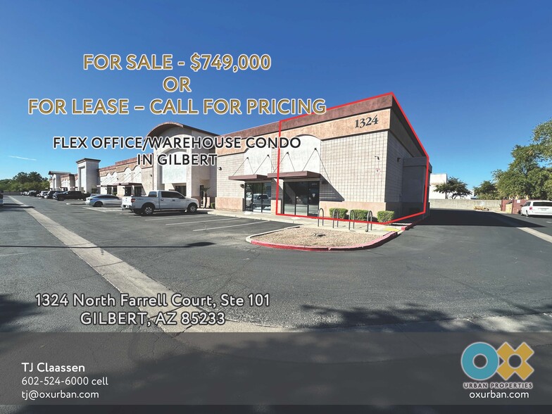 1324 N Farrell Ct, Gilbert, AZ for lease - Building Photo - Image 2 of 22