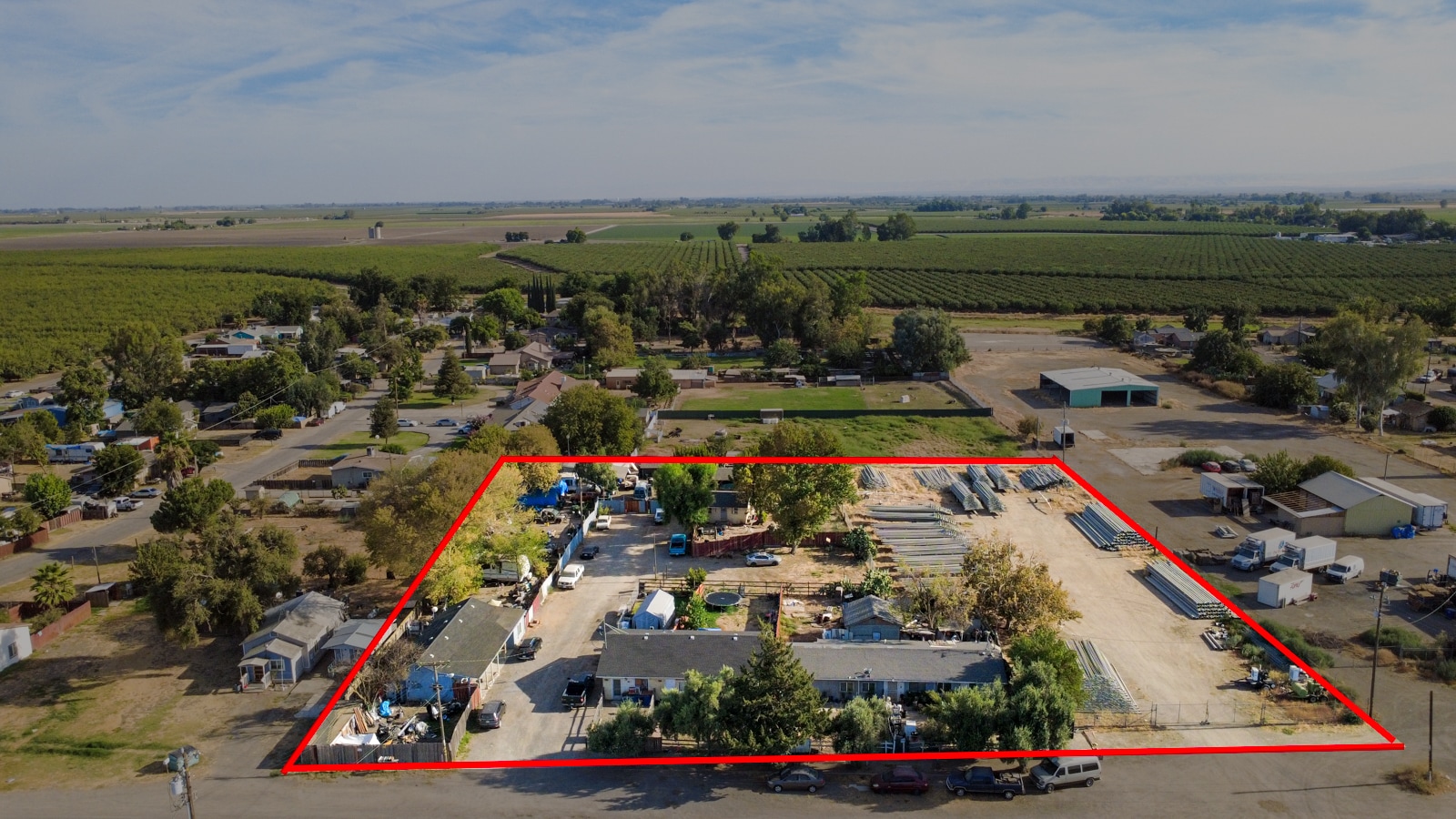7595 Azusa Ave, Dos Palos, CA for sale Aerial- Image 1 of 2