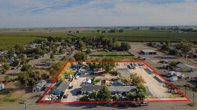 7595 Azusa Ave, Dos Palos, CA - Aérien Vue de la carte