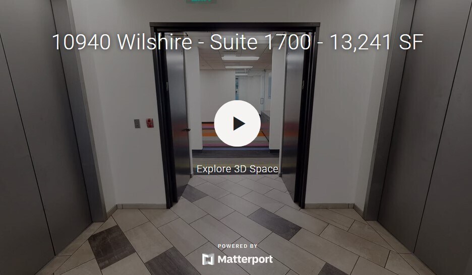 10940 Wilshire Blvd, Los Angeles, CA à louer - Numérisation 3D de Matterport - Image 2 de 18