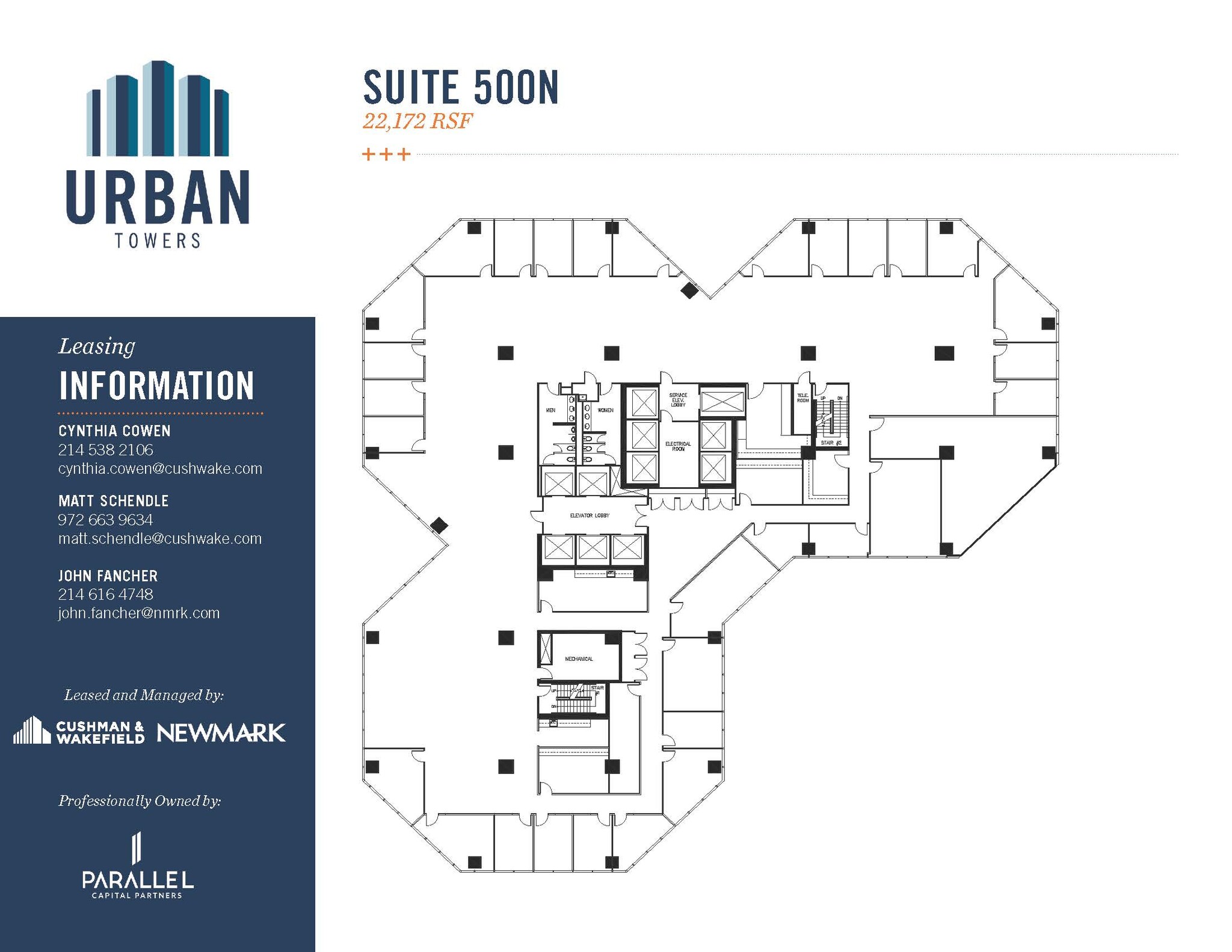 222 W Las Colinas Blvd, Irving, TX for lease Floor Plan- Image 1 of 1