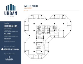 222 W Las Colinas Blvd, Irving, TX à louer Plan d’étage- Image 1 de 1