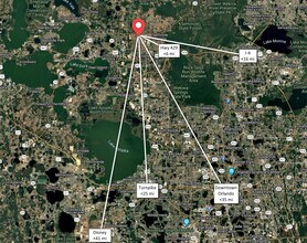 34135 Cardinal Ln, Eustis, FL - Aérien Vue de la carte