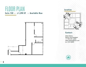 2333 San Ramon Valley Blvd, San Ramon, CA à louer Plan d’étage- Image 1 de 1