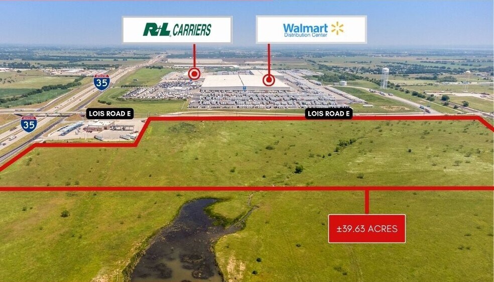 I-35, Sanger, TX à vendre - Aérien - Image 3 de 5