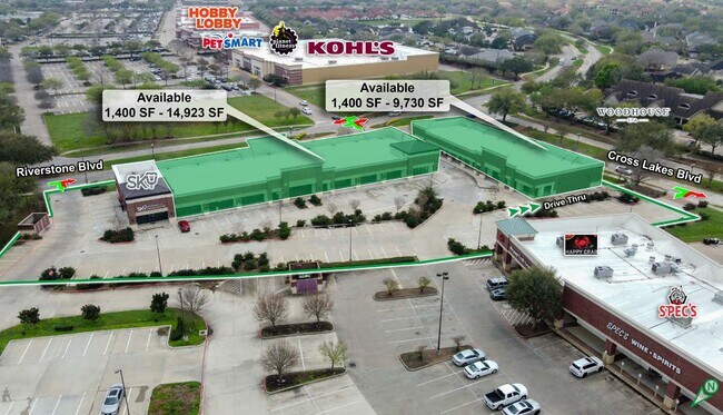 Plus de détails pour 5422 Riverstone Blvd, Missouri City, TX - Commerce de détail à louer