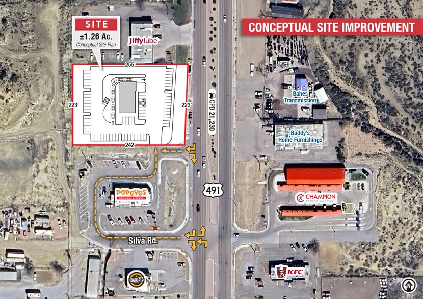 US Highway 491, Gallup, NM for lease - Building Photo - Image 2 of 5