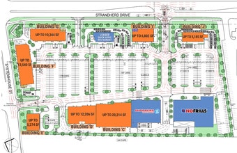 4175 Strandherd Drive, Nepean, ON à louer Plan de site- Image 1 de 1