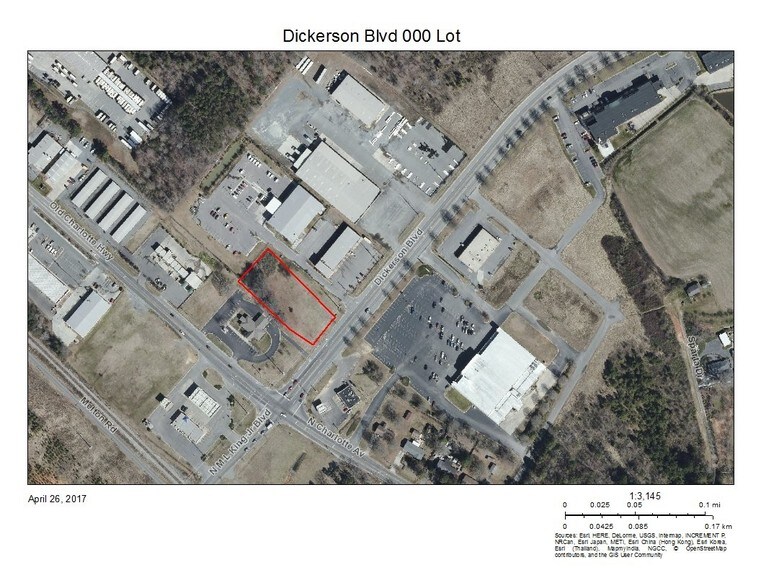 1639 Dickerson Blvd, Monroe, NC à louer - Photo du bâtiment - Image 1 de 1