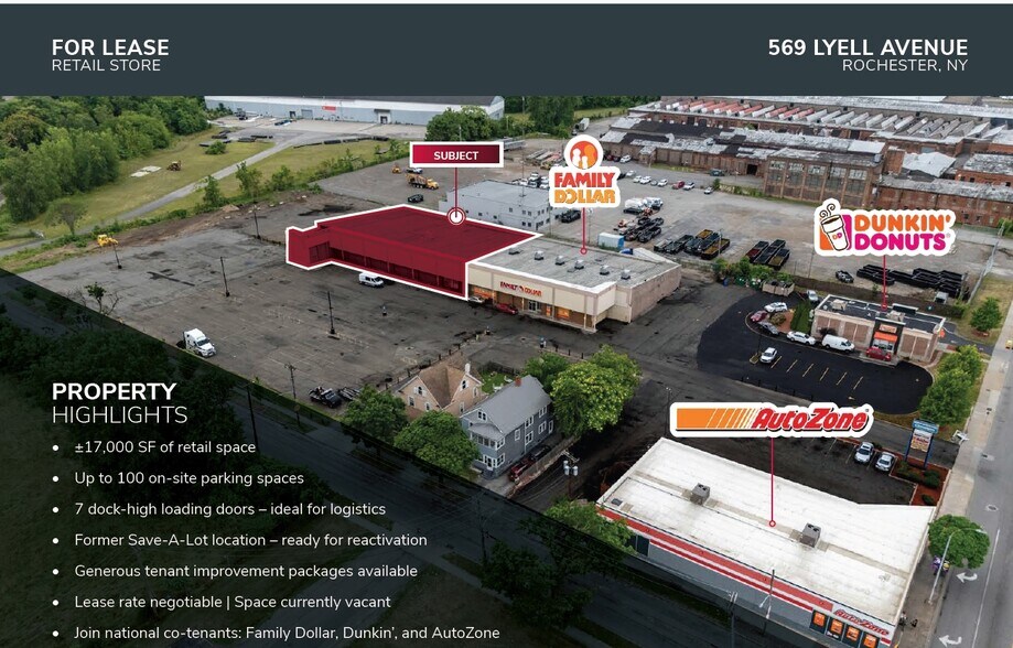 569 Lyell Ave, Rochester, NY à louer - Photo du bâtiment - Image 2 de 7