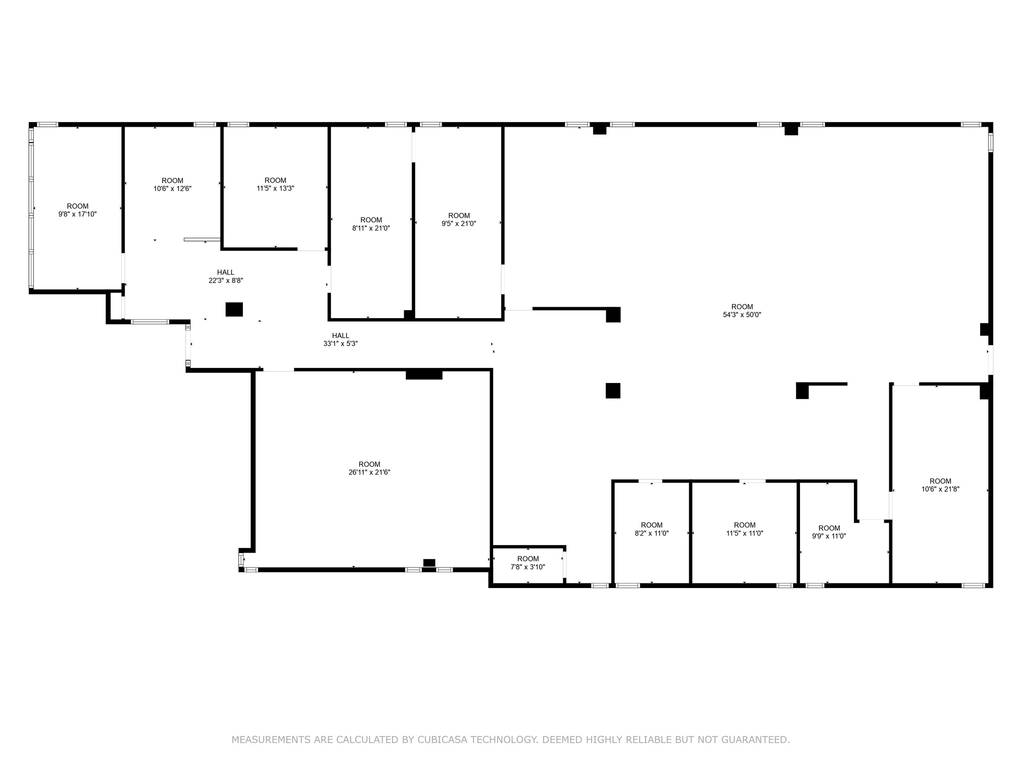 2020 W 3rd St, Little Rock, AR for lease Floor Plan- Image 1 of 1