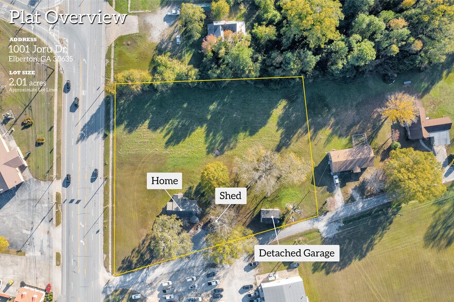 1001 Joru Dr, Elberton, GA à vendre - Photo du bâtiment - Image 2 de 25