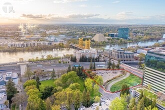 201 N St, Sacramento, CA - AERIAL map view