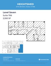 427 W 20th St, Houston, TX for lease Site Plan- Image 1 of 2